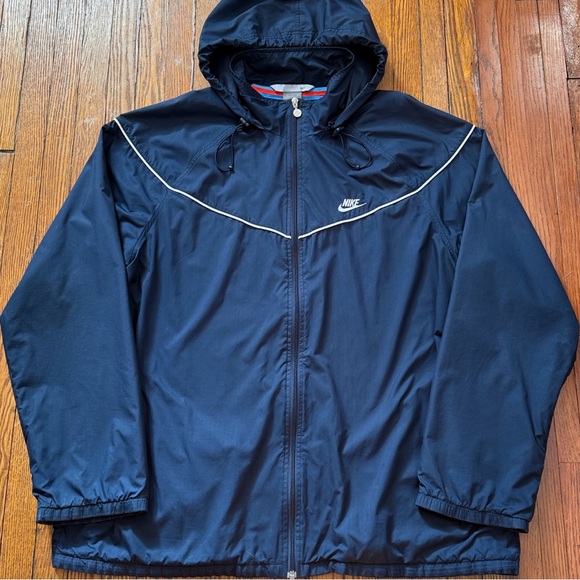 Nike Other - Y2K Nike Vintage Zip Up Hooded Track Jacket
